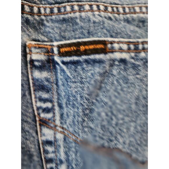 Harley Davidson Genuine Motor Clothes Jeans Men's 40X30 Straight Biker - Picture 13 of 16